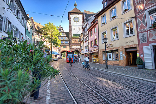 Historische Altstadt von Freiburg
